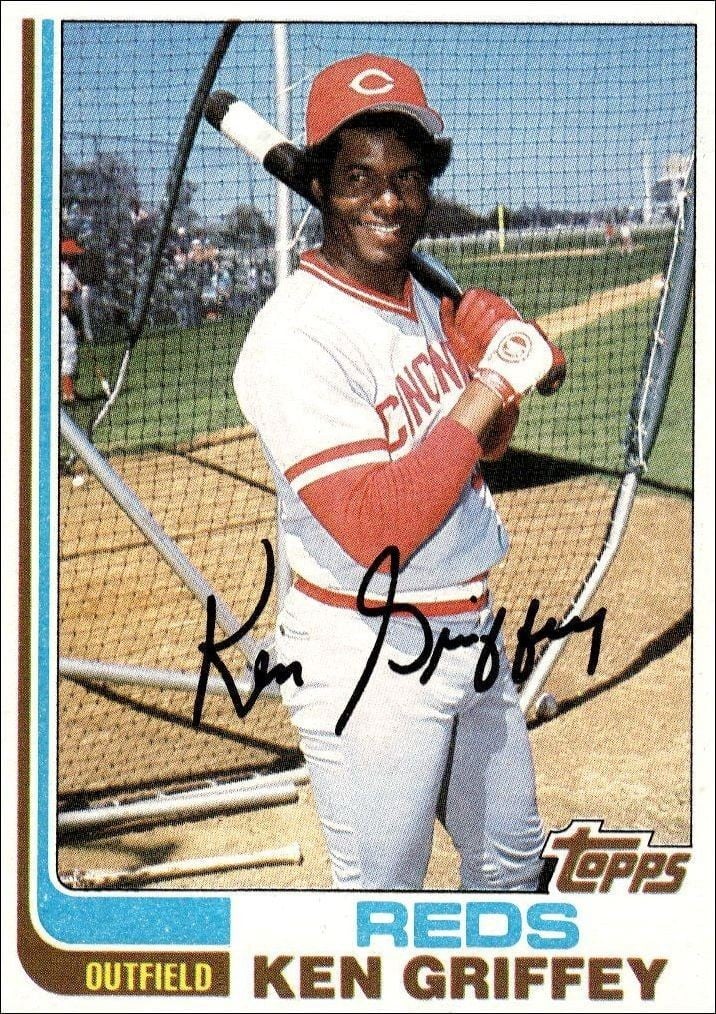 Ken Griffey 1982 Topps #620 Baseball Trading Card - Front 1982 Topps Ken Griffey #620 baseball trading card front