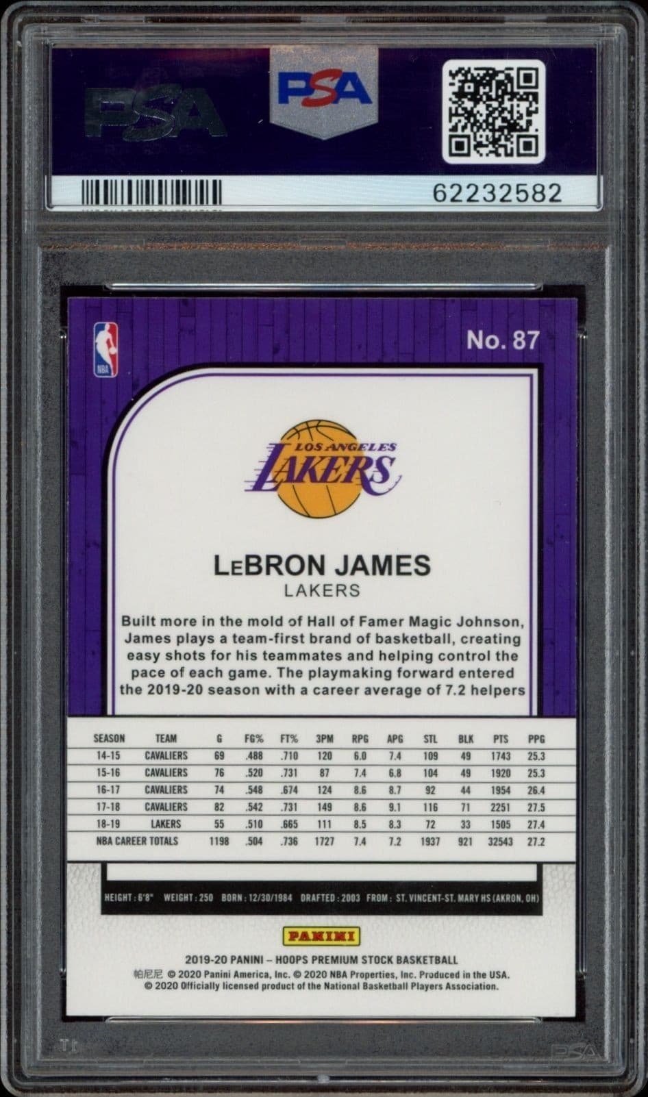 LeBron James - Back