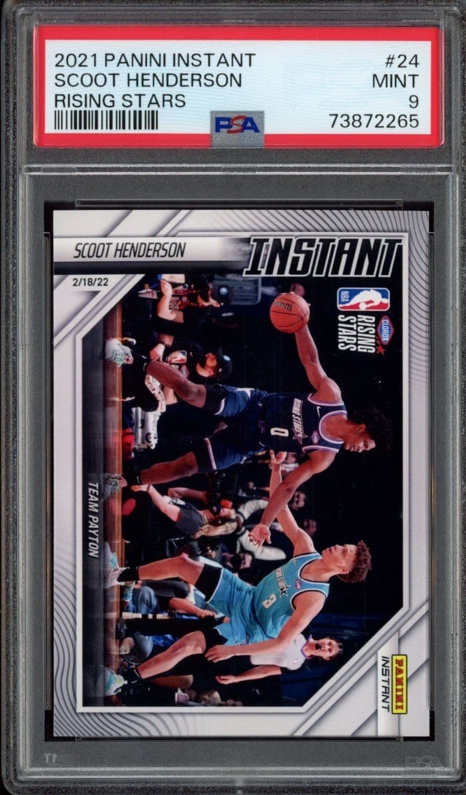 2021-22 Panini Instant Scoot Henderson #24 trading card