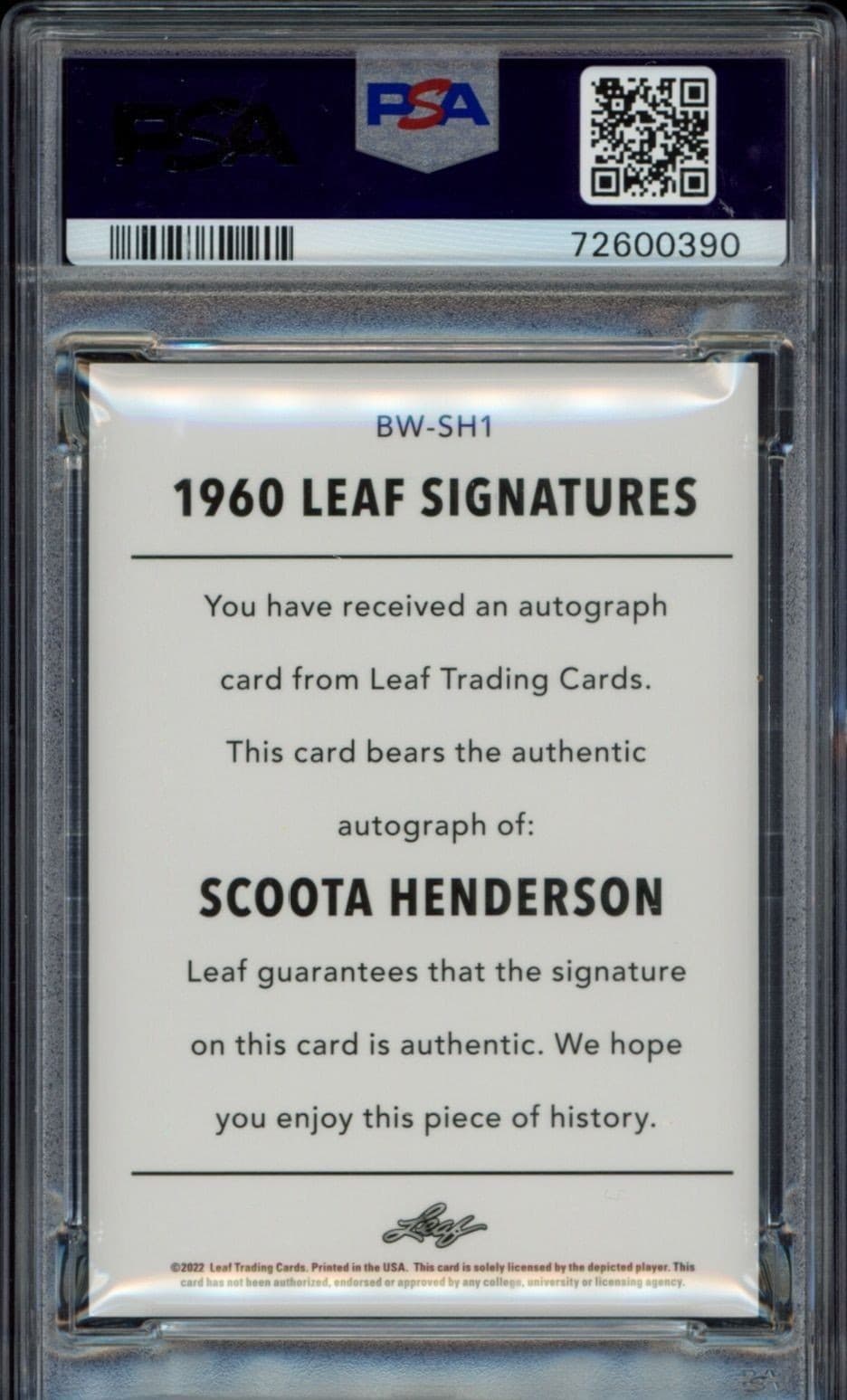 Scoot Henderson - Back