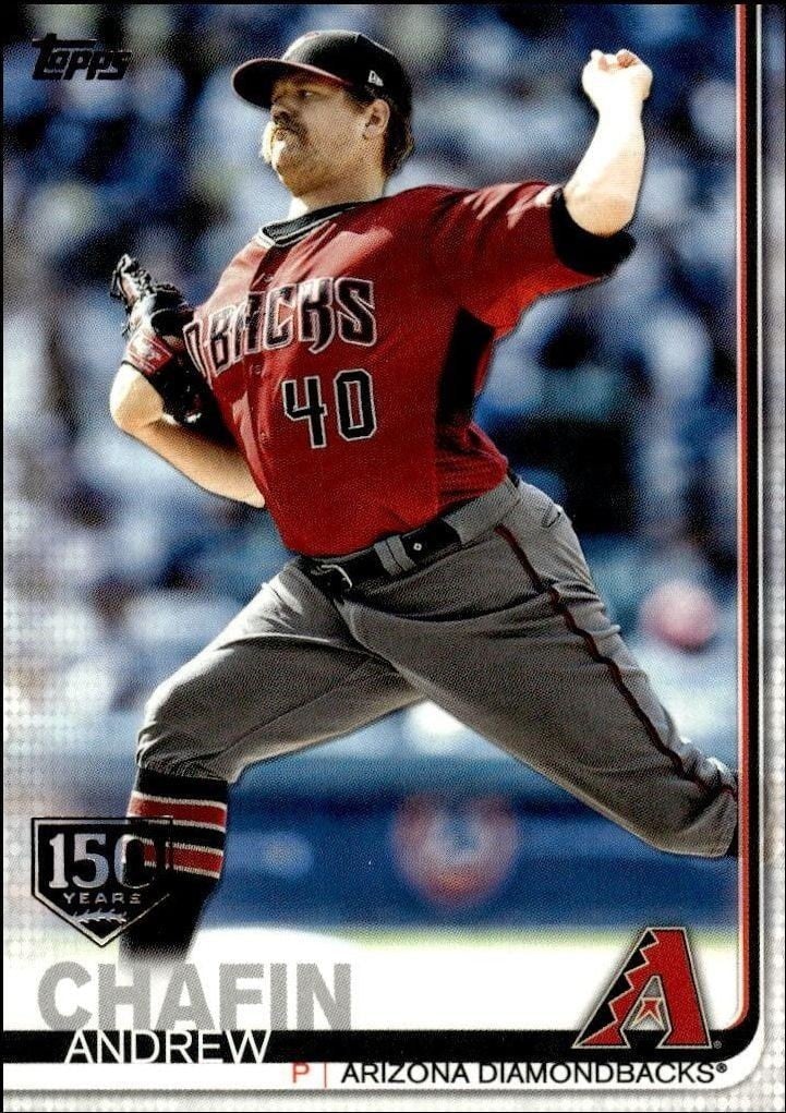 2019 Topps Series 2 Andrew Chafin #484 trading card