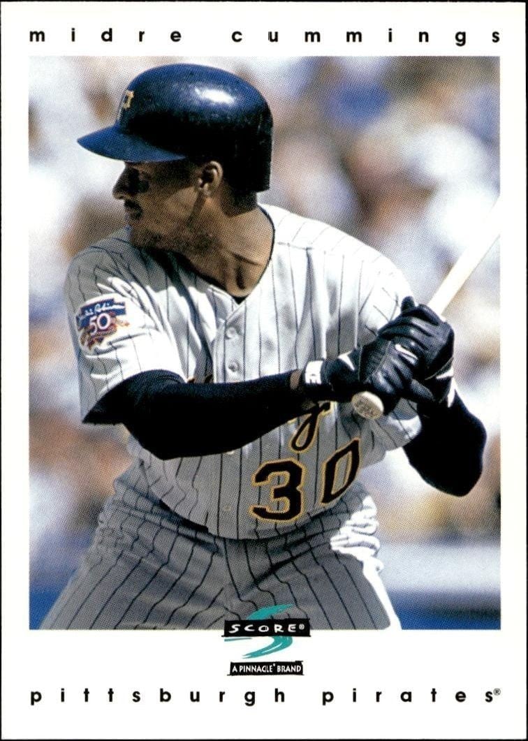 1997 Pinnacle Score Midre Cummings #389 trading card