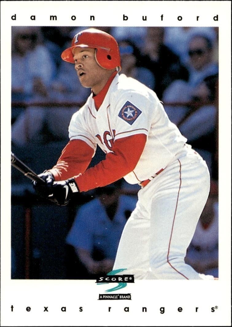 1997 Pinnacle Score Damon Buford #444 trading card