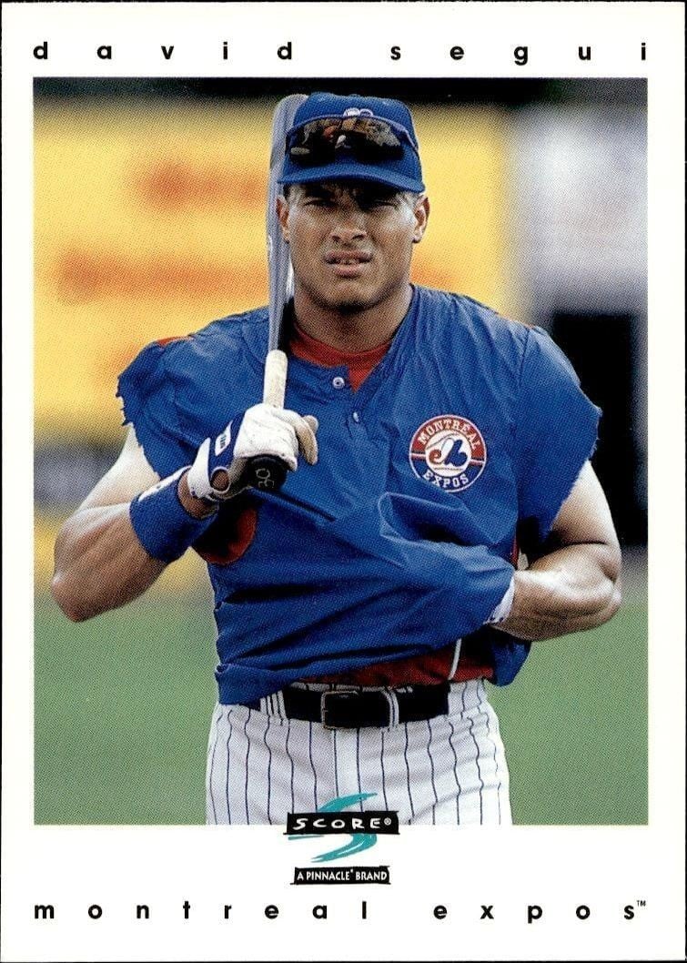 1997 Pinnacle Score David Segui #420 trading card