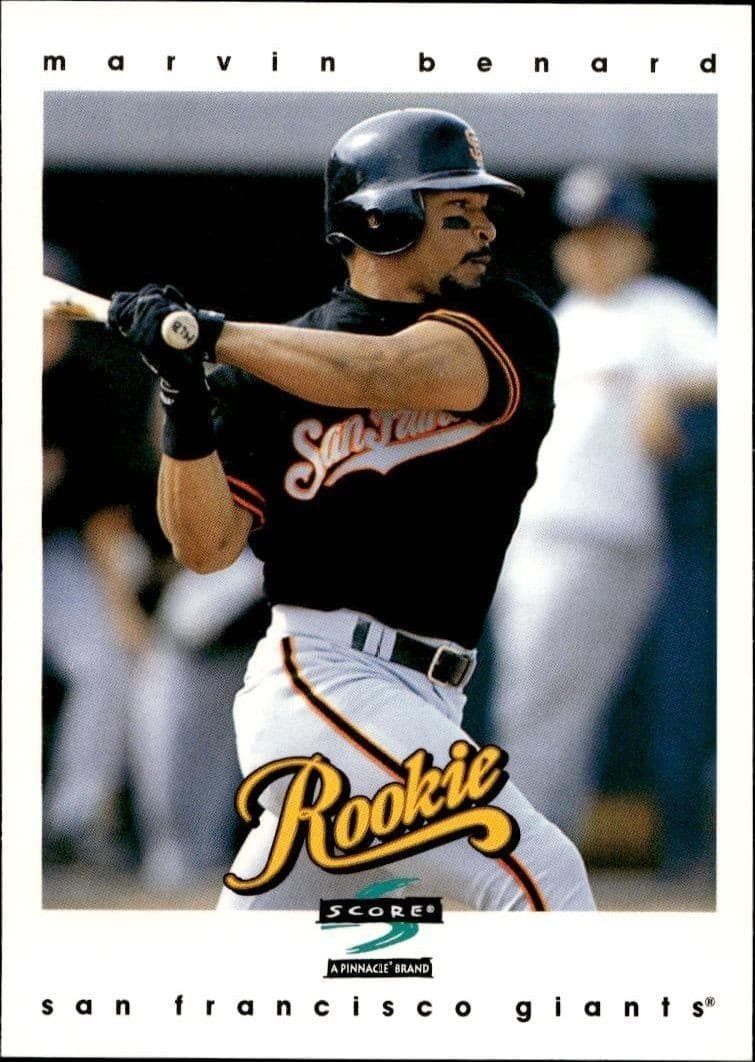 1997 Pinnacle Score Marvin Benard #325 trading card