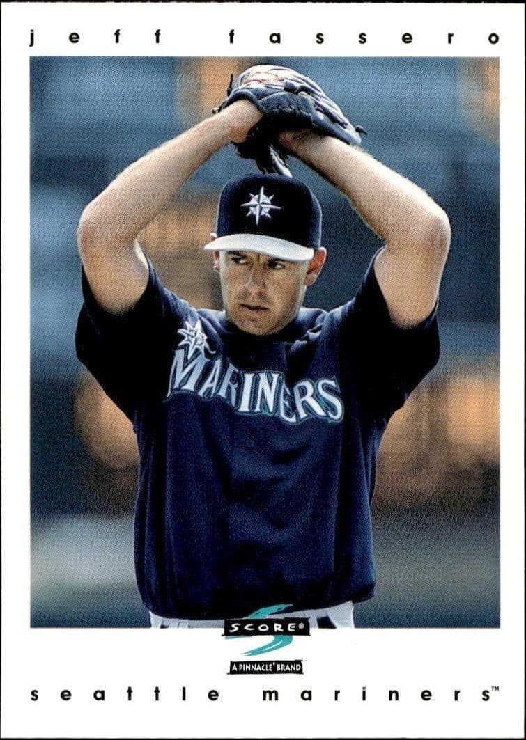 1997 Pinnacle Score Jeff Fassero #414 trading card