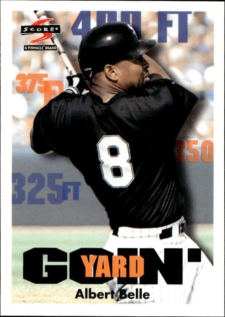 1997 Pinnacle Score Albert Belle #495 trading card