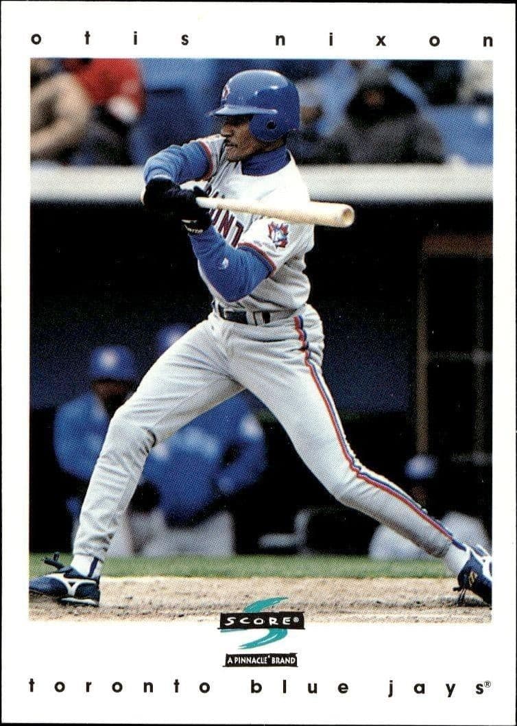 1997 Pinnacle Score Otis Nixon #408 trading card