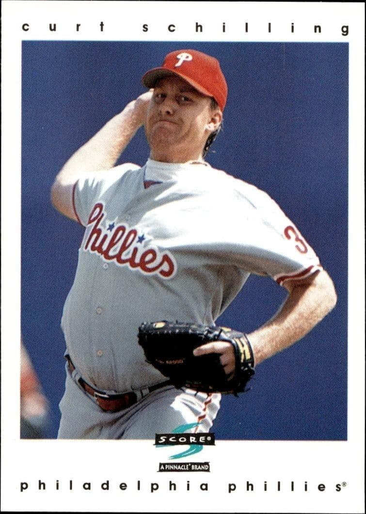 1997 Pinnacle Score Curt Schilling #416 trading card