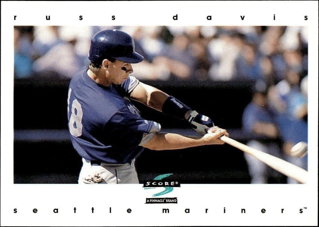 1997 Pinnacle Score Russ Davis #437 trading card
