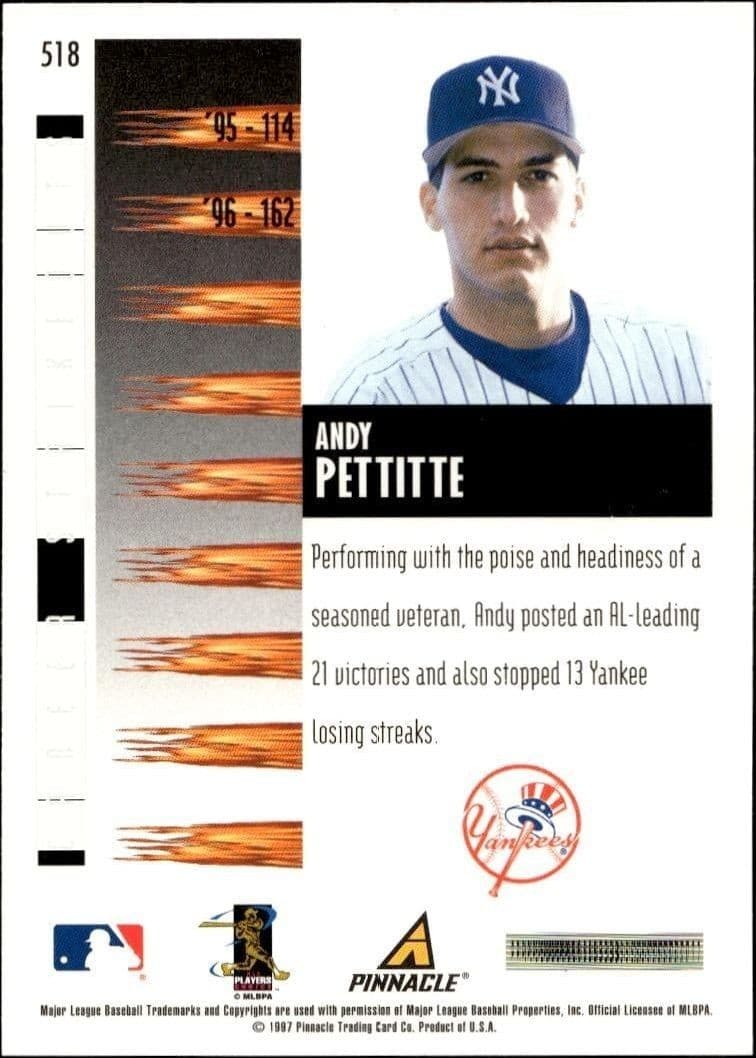 Andy Pettitte - Back