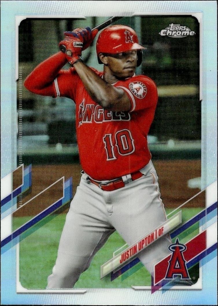 2021 Topps Justin Upton #201 trading card
