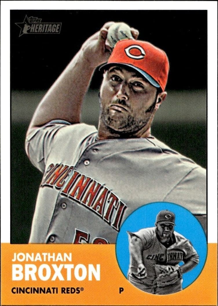 Jonathan Broxton 2012 Topps #H598 Baseball Trading Card - Front 2012 Topps Jonathan Broxton #H598 baseball trading card front