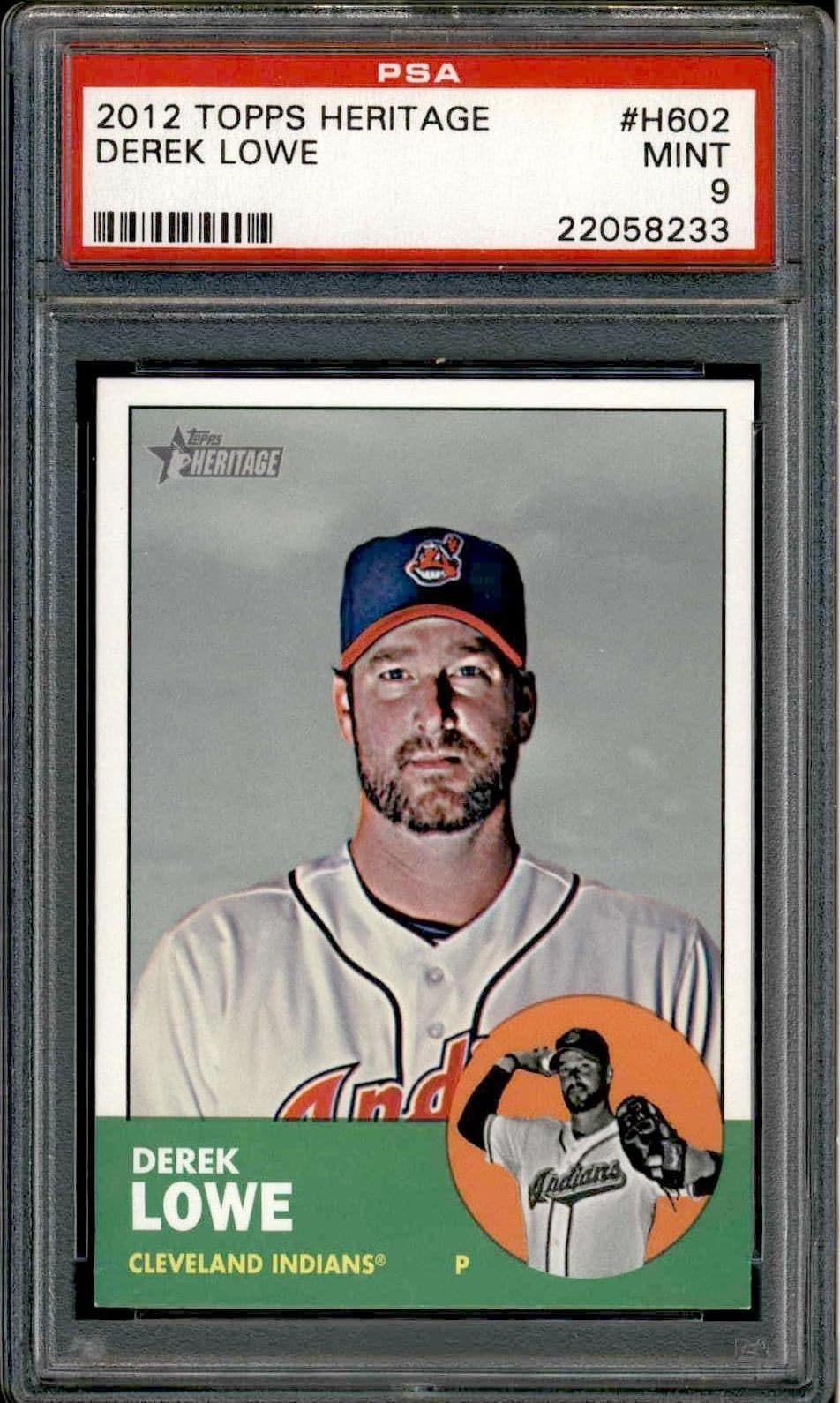 2012 Topps Heritage High Number Derek Lowe #H602 trading card