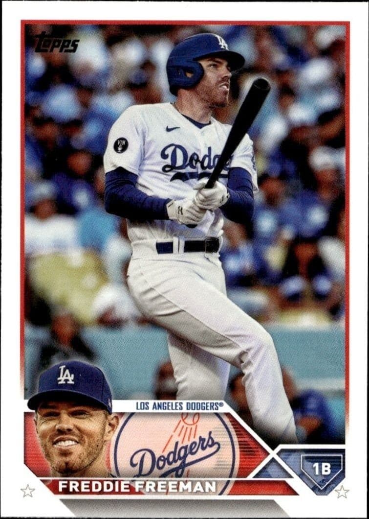2023 Topps Series 1 Freddie Freeman #200 trading card