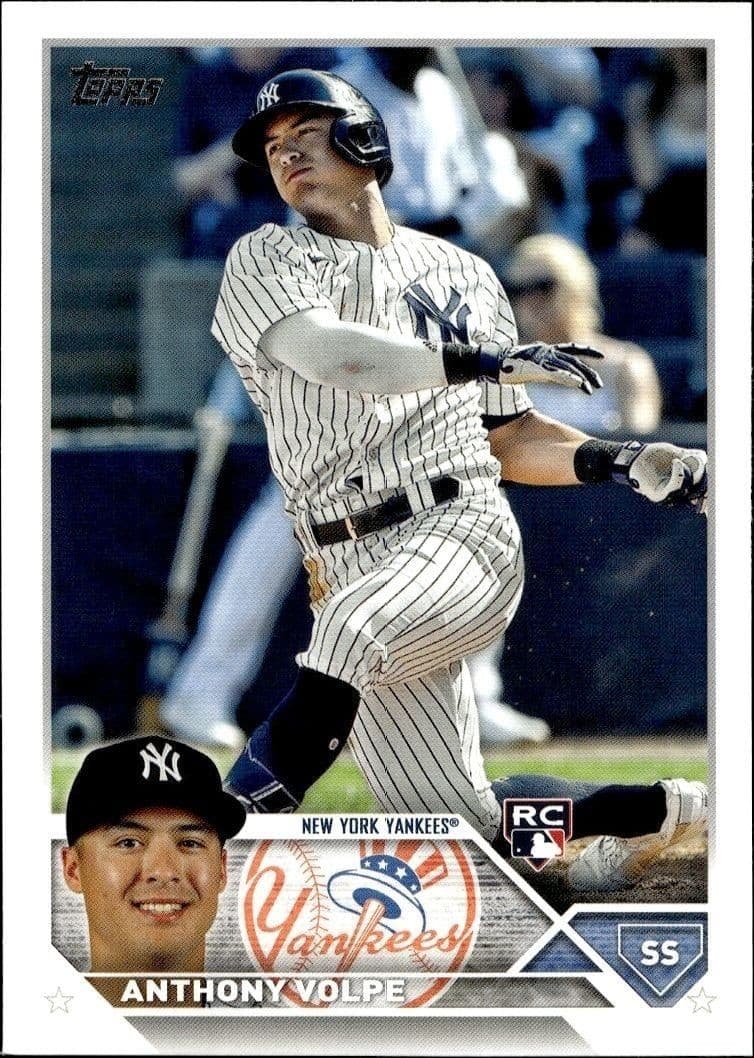 2023 Topps Series 1 Anthony Volpe #112 trading card