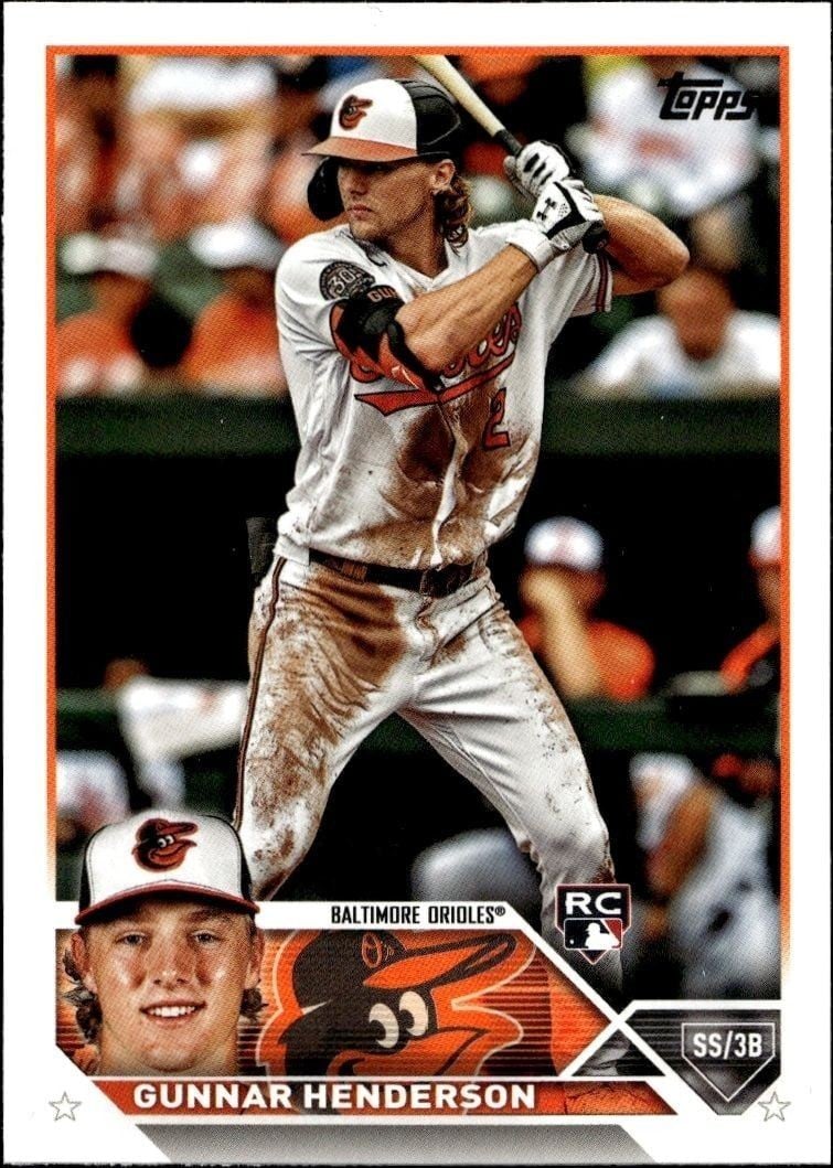 2023 Topps Series 1 Gunnar Henderson #31 trading card