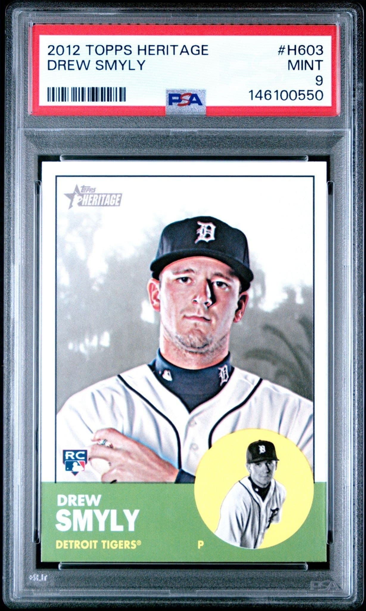 2012 Topps Heritage High Number Drew Smyly #H603 trading card