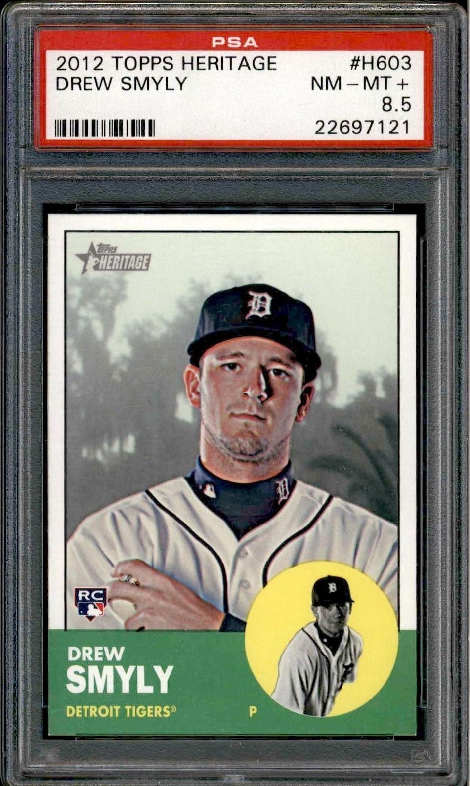 2012 Topps Heritage High Number Drew Smyly #H603 trading card
