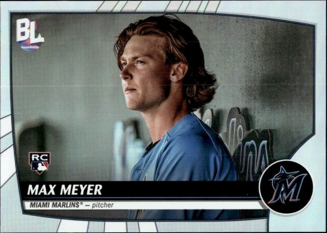 2023 Topps Big League Max Meyer #206 trading card