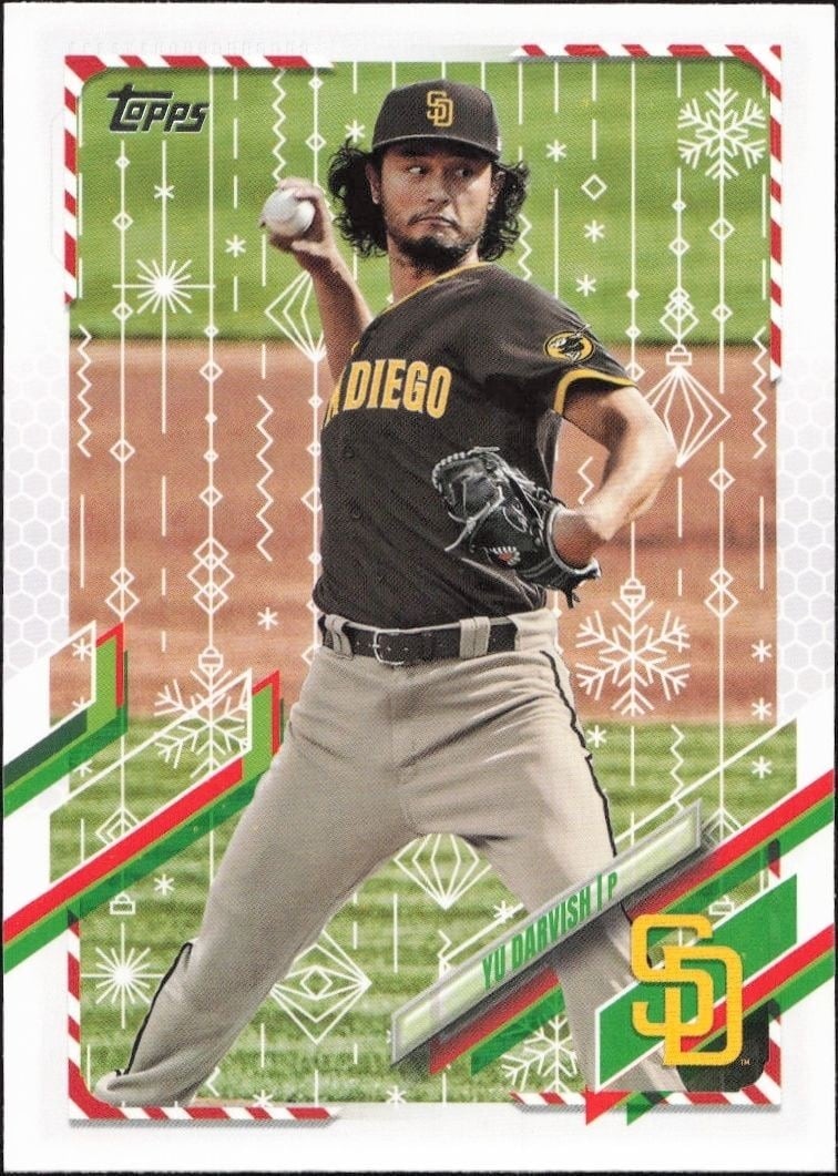 2021 Topps Holiday Yu Darvish #HW132 trading card