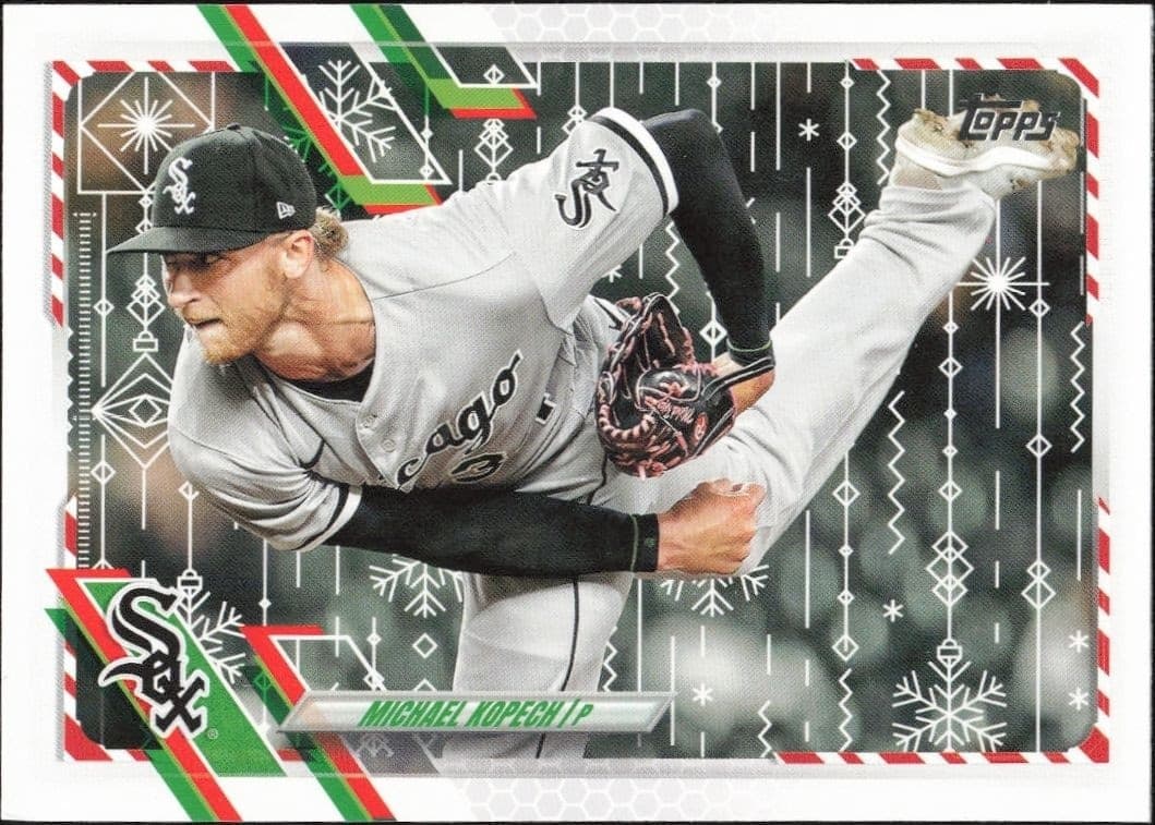 2021 Topps Holiday Michael Kopech #HW28 trading card