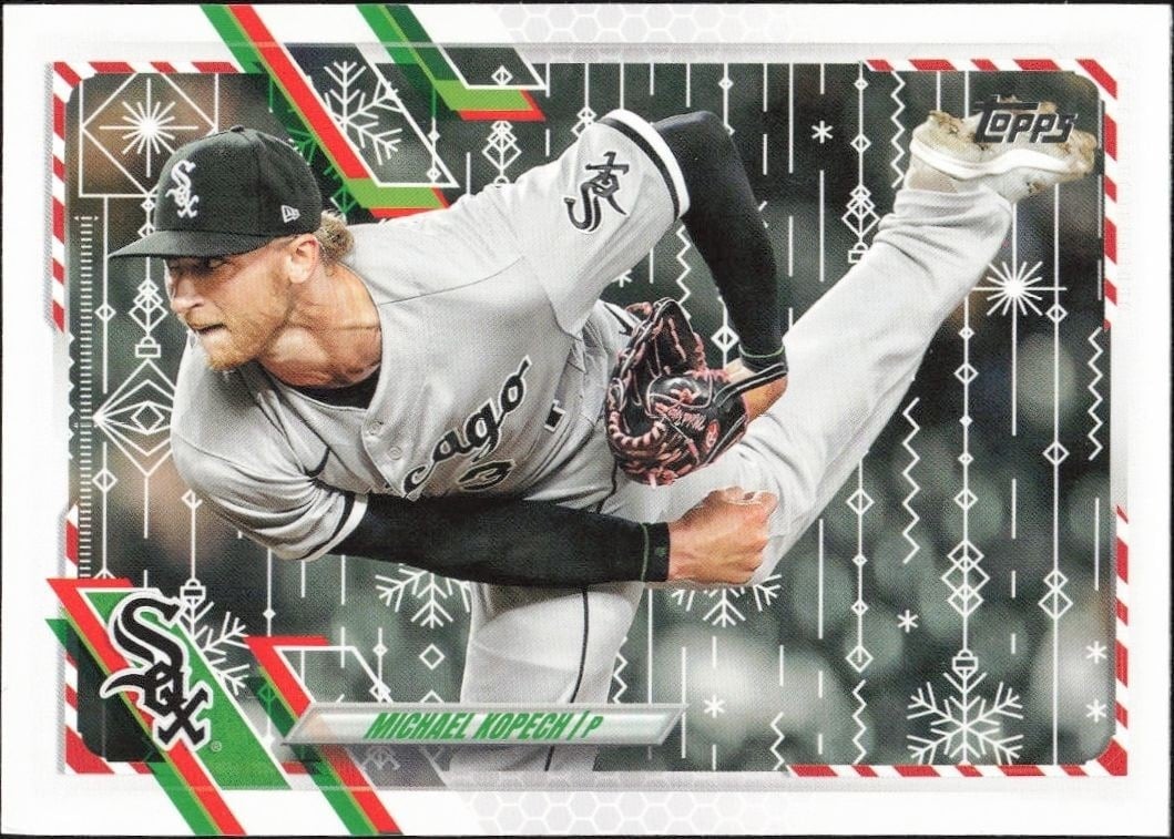 2021 Topps Holiday Michael Kopech #HW28 trading card