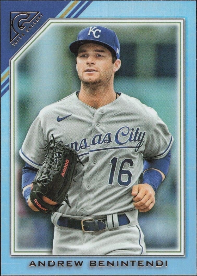 Andrew Benintendi 2022 Topps Gallery #99 Baseball Trading Card - Front 2022 Topps Gallery Andrew Benintendi #99 baseball trading card front