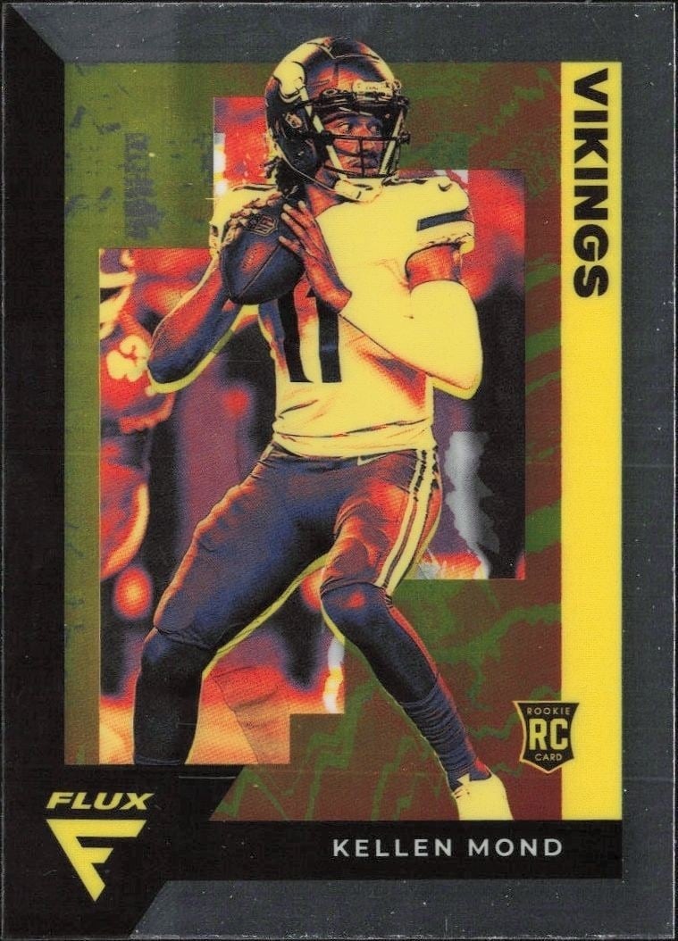 Kellen Mond 2021 Panini Chronicles #FX-6 Football Trading Card - Front 2021 Panini Chronicles Kellen Mond #FX-6 football trading card front