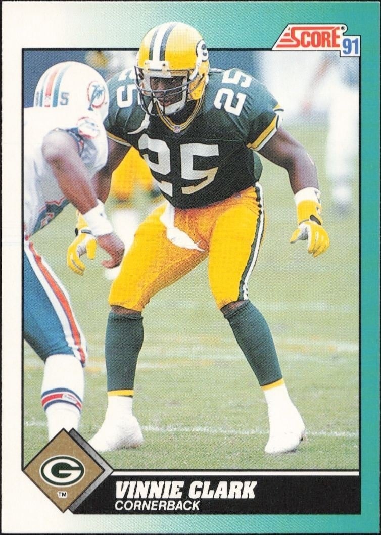 1991 Score Supplemental Vinnie Clark #80T trading card