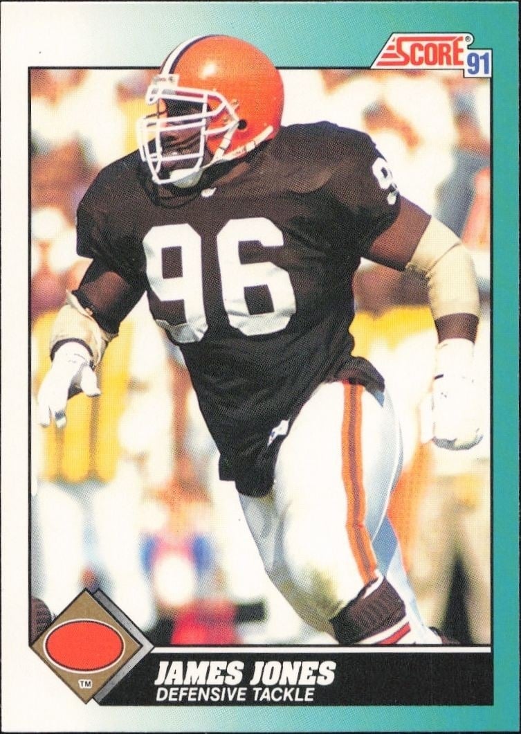1991 Score Supplemental James Jones #79T trading card