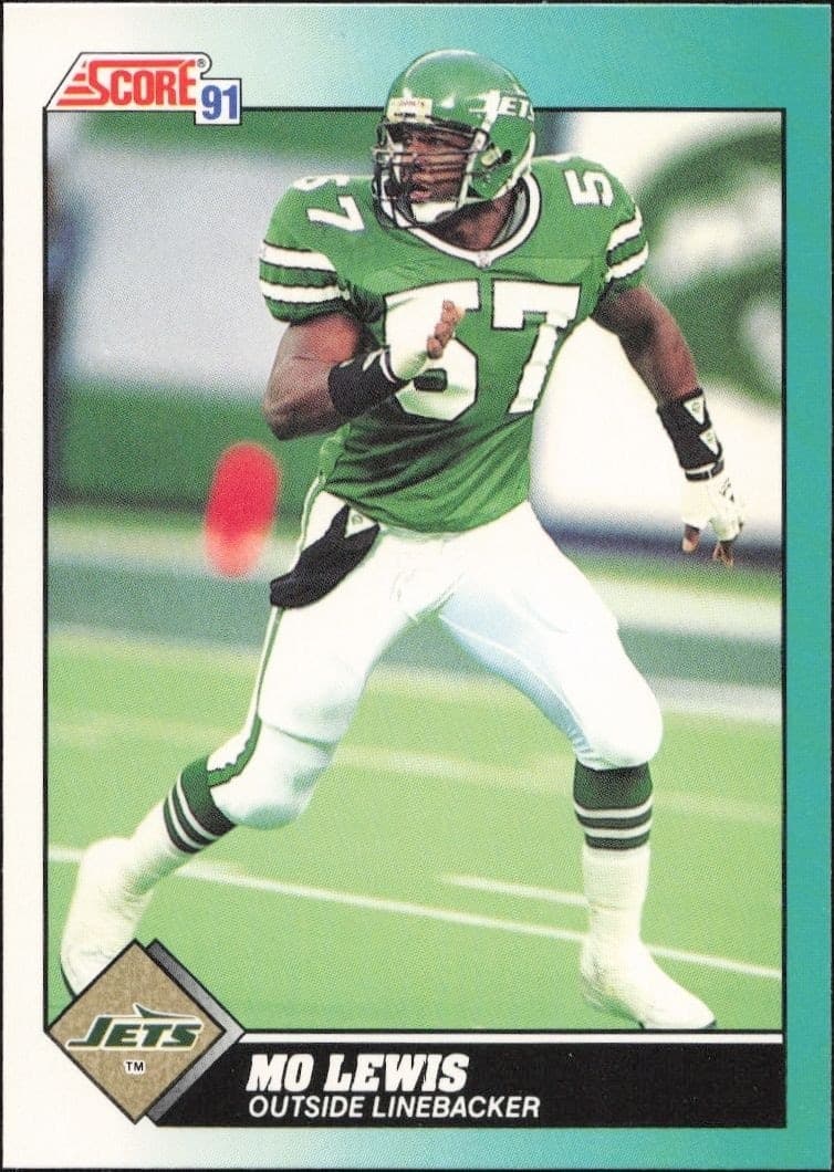 1991 Score Supplemental Mo Lewis #63T trading card