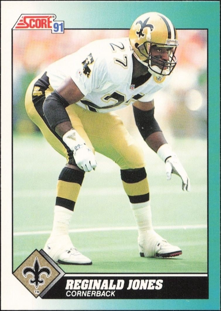 1991 Score Supplemental Reginald Jones #62T trading card