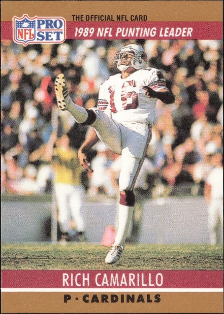 1990 Pro-Set Rich Camarillo #14 trading card