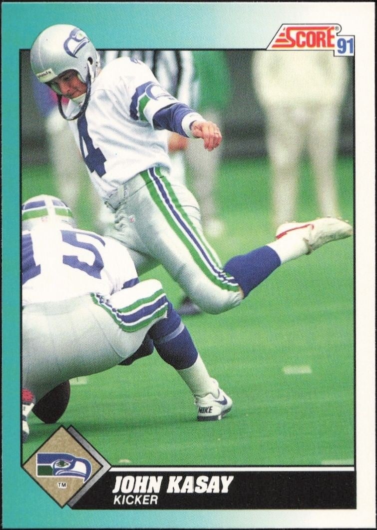 1991 Score Supplemental John Kasay #96T trading card
