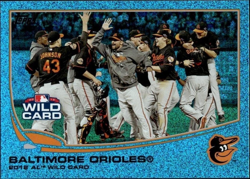 2013 Topps Series 1 Baltimore Orioles #317 trading card