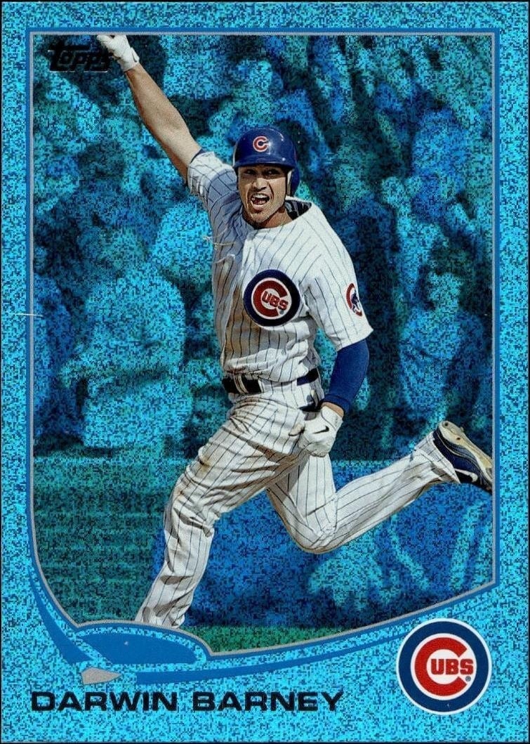 Darwin Barney 2013 Topps #299 Baseball Trading Card - Front 2013 Topps Darwin Barney #299 baseball trading card front
