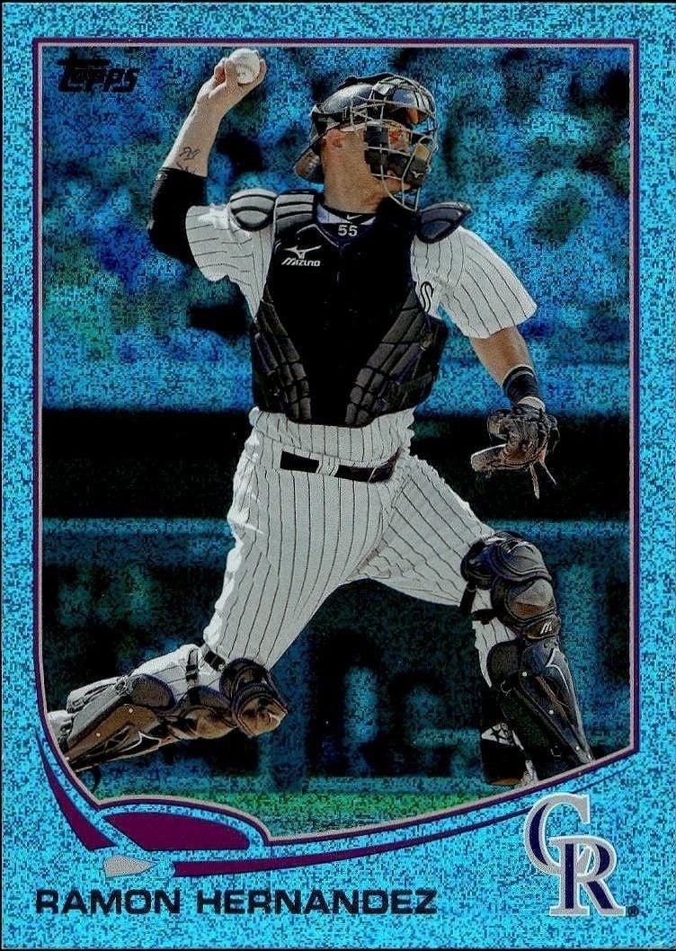 2013 Topps Series 1 Ramon Hernandez #165 trading card