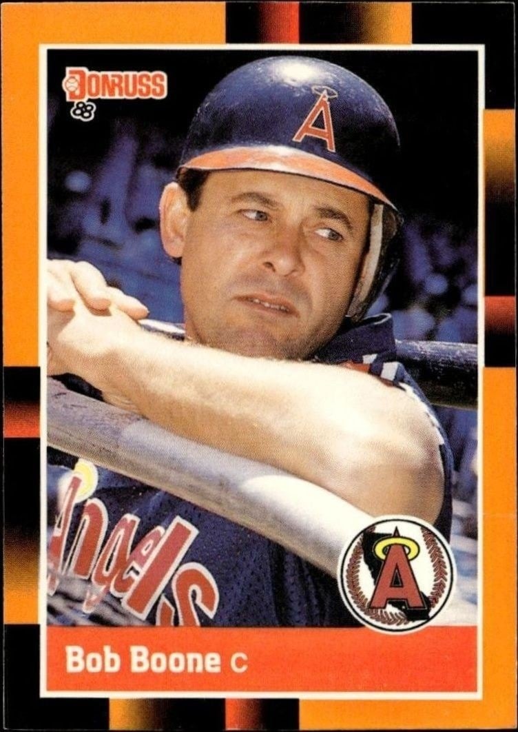 Bob Boone 1988 Donruss Baseball's Best #3 Baseball Trading Card - Front 1988 Donruss Baseball's Best Bob Boone #3 baseball trading card front