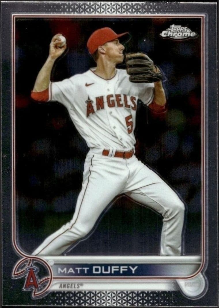 2022 Topps Chrome Update Matt Duffy #USC73 trading card