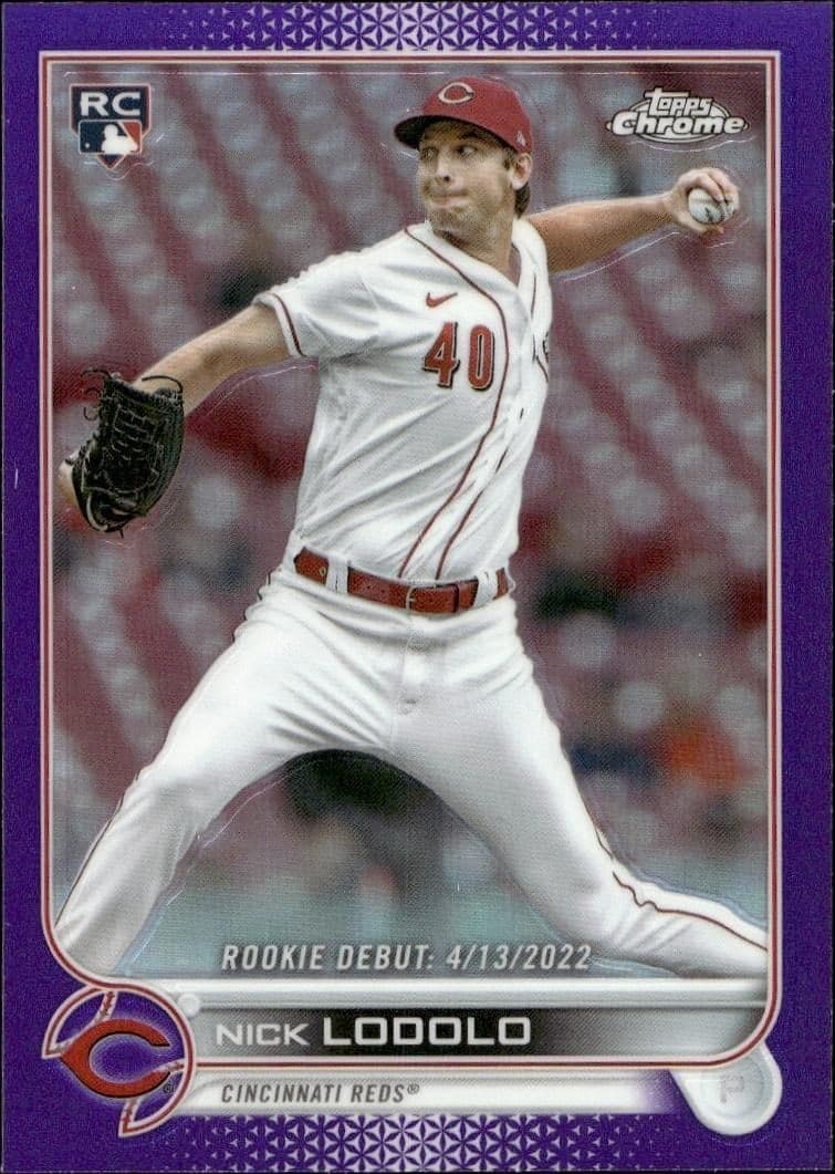 2022 Topps Chrome Update Nick Lodolo #USC65 trading card