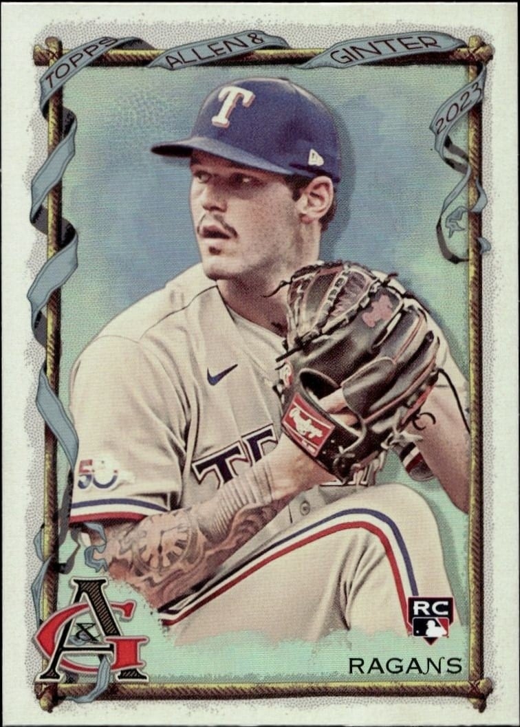 2023 Topps Allen & Ginter Cole Ragans #14 trading card