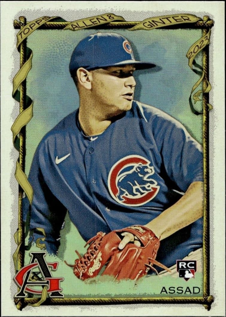 2023 Topps Allen & Ginter Javier Assad #119 trading card