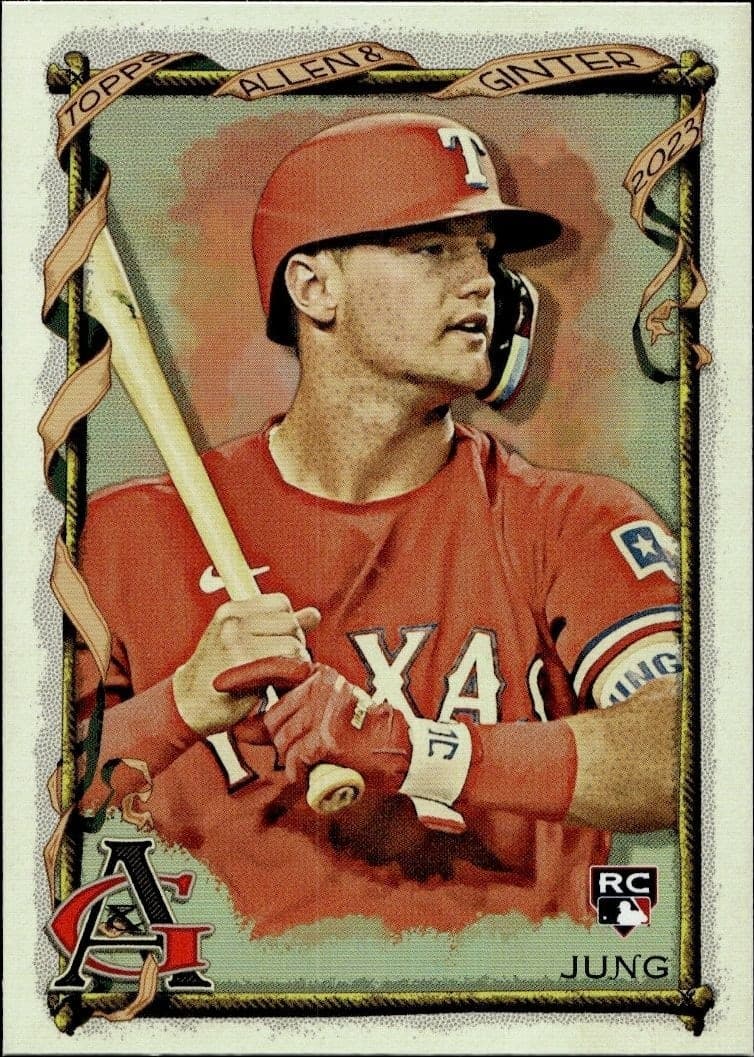 2023 Topps Allen & Ginter Josh Jung #90 trading card