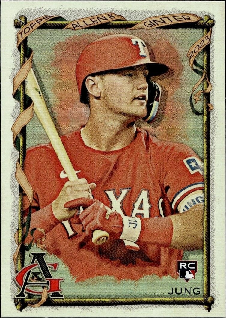 2023 Topps Allen & Ginter Josh Jung #90 trading card