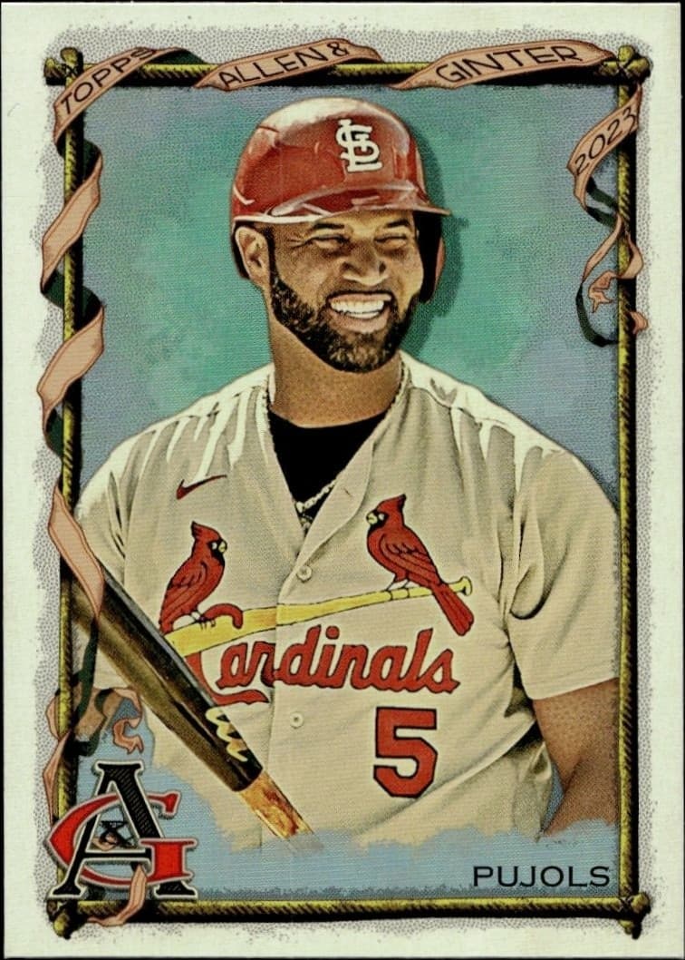 2023 Topps Allen & Ginter Albert Pujols #128 trading card