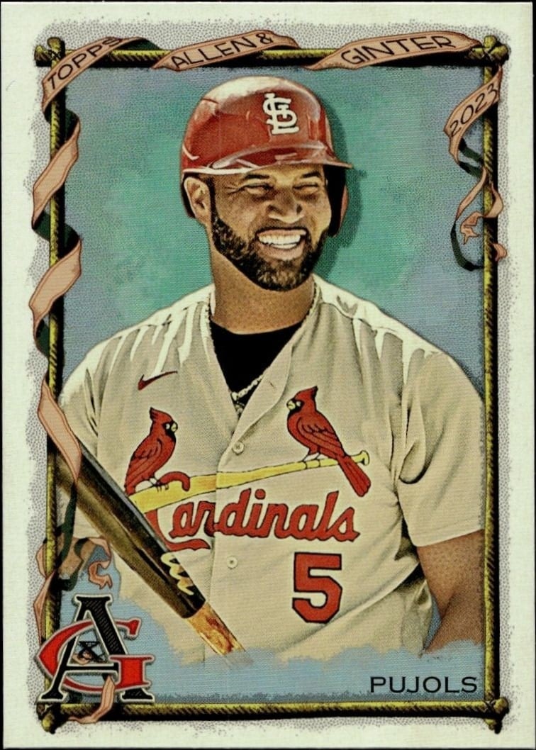 2023 Topps Allen & Ginter Albert Pujols #128 trading card