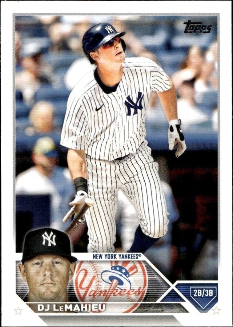 DJ LeMahieu 2023 Topps Series 2 #658 Baseball Trading Card - Front 2023 Topps Series 2 DJ LeMahieu #658 baseball trading card front