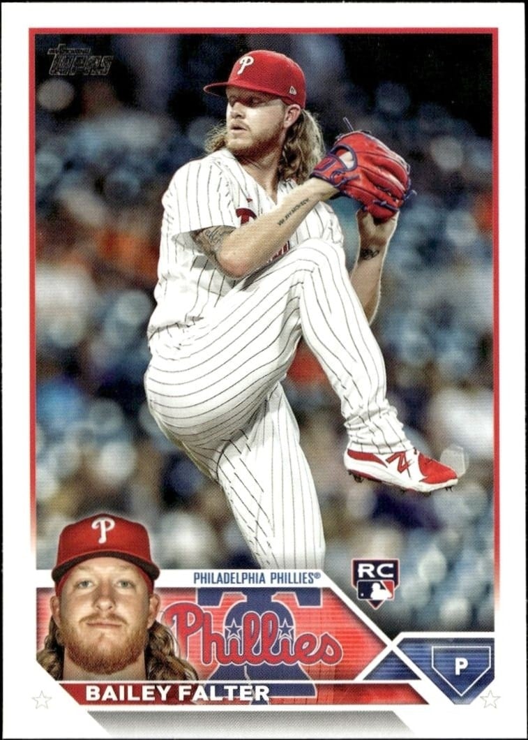 2023 Topps Series 2 Bailey Falter #643 trading card