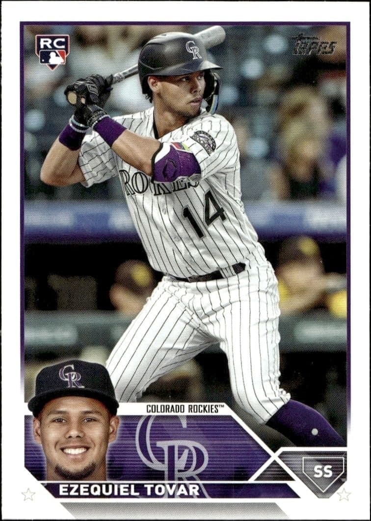 2023 Topps Series 2 Ezequiel Tovar #651 trading card